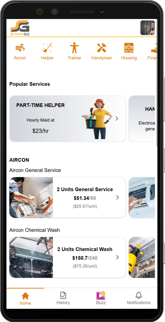 stringssg mobile app