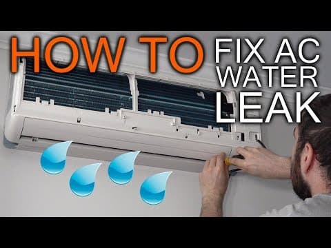 Urgent Aircon Leaking Water Fix | DIY Solutions & Expert Help