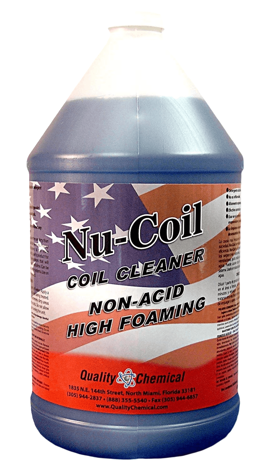 Nu-Coil alkaline coil cleaner for aircon