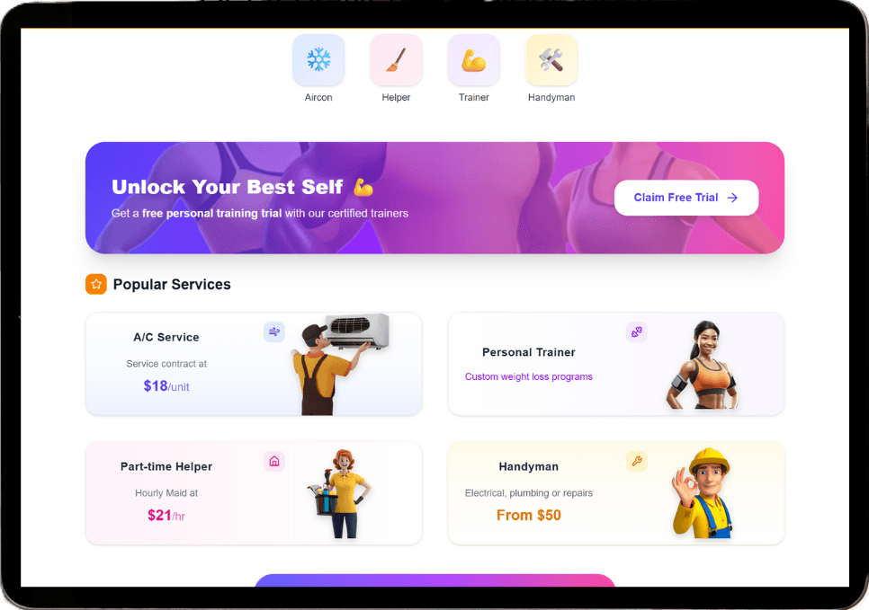 StringsSG Tablet View