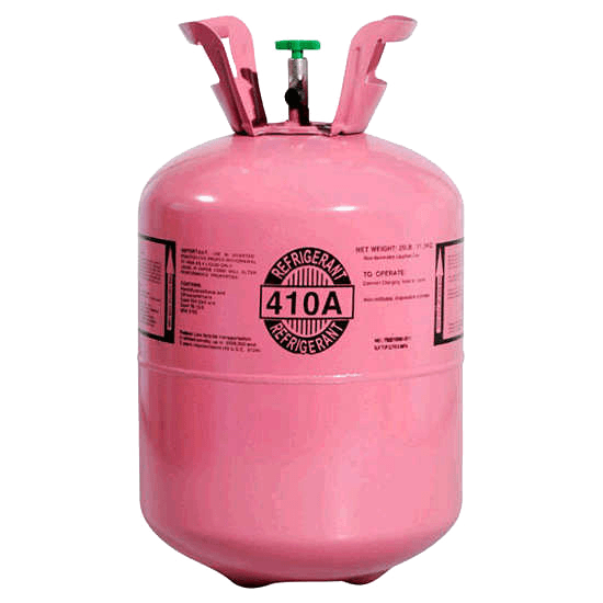 Aircon refrigerant gas R410A