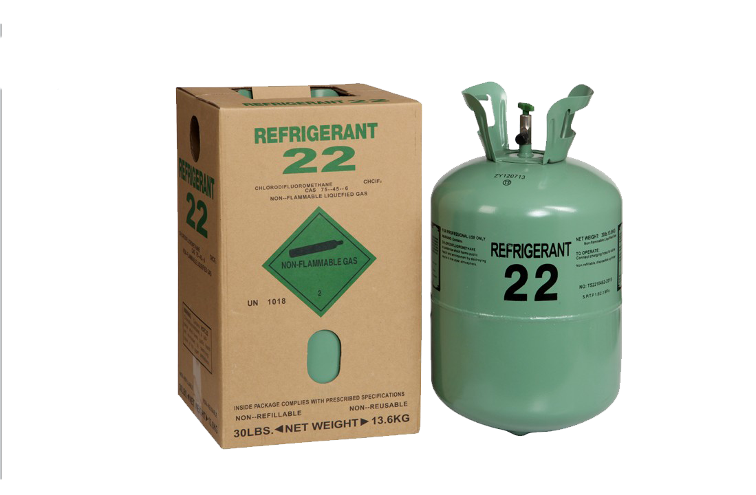 Aircon refrigerant gas R22