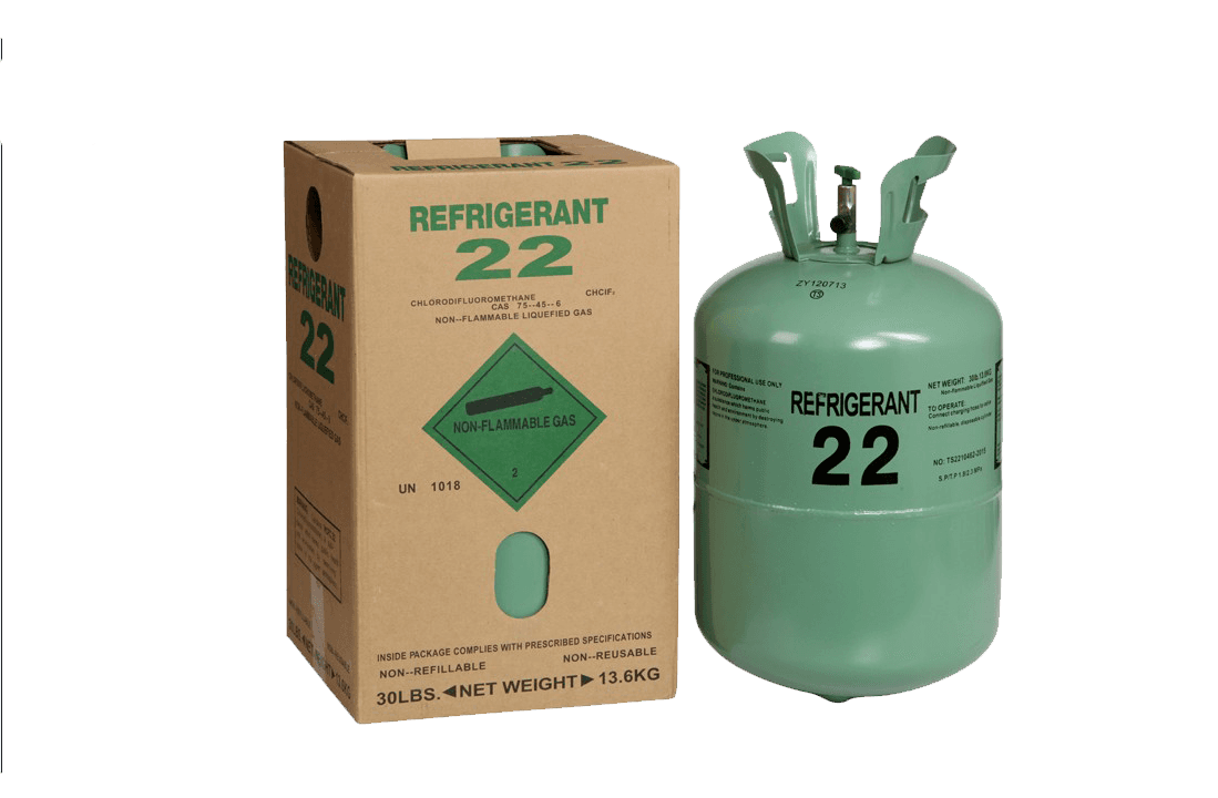 Aircon refrigerant gas R22