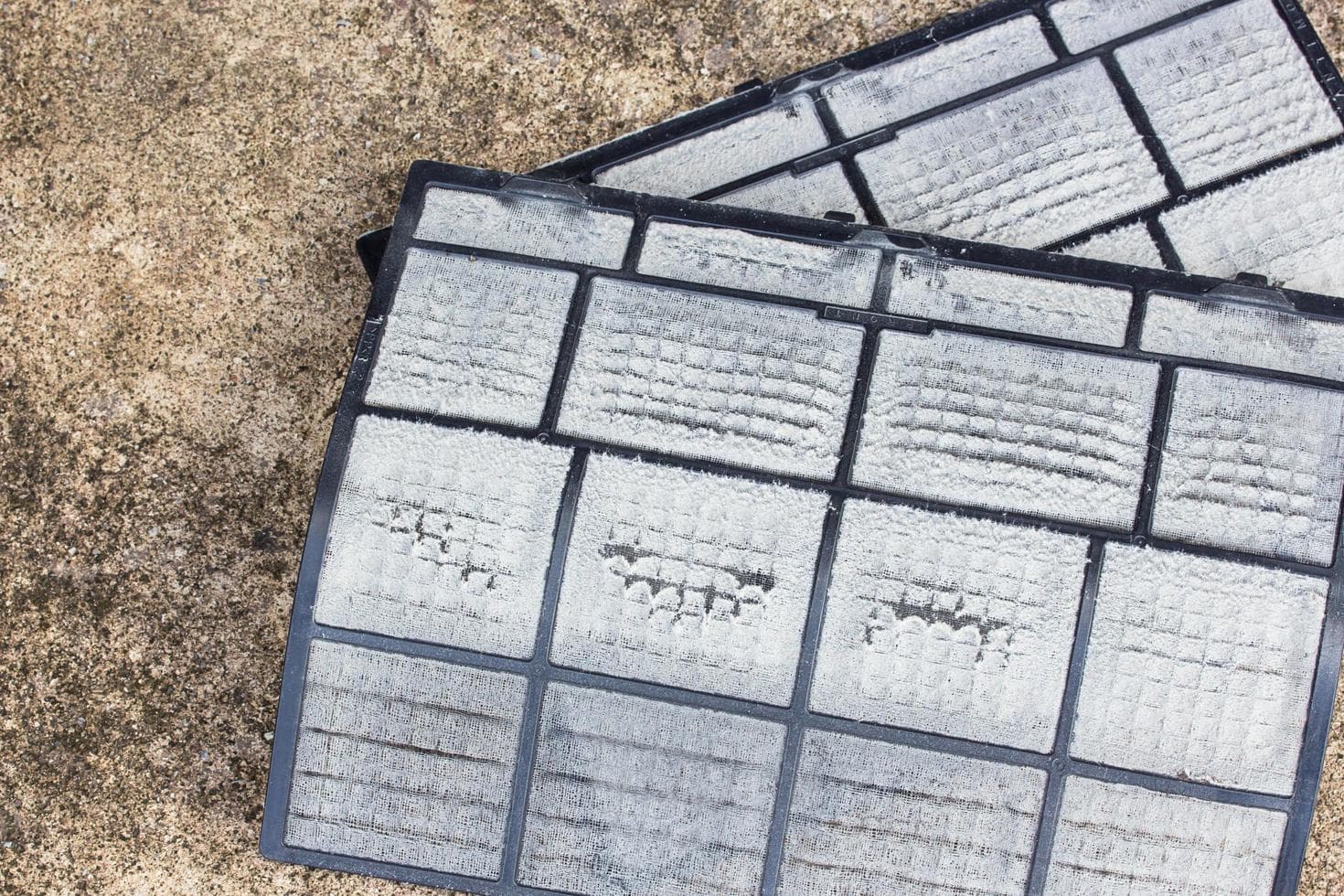 Clogged air filters resulting in water leakage