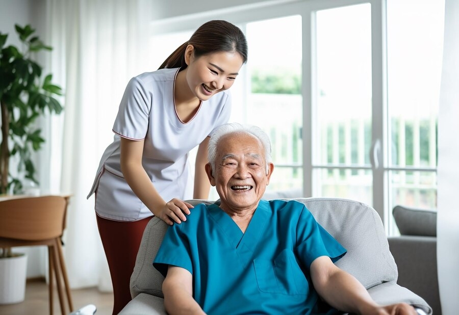 Part-time elderly care in Singapore