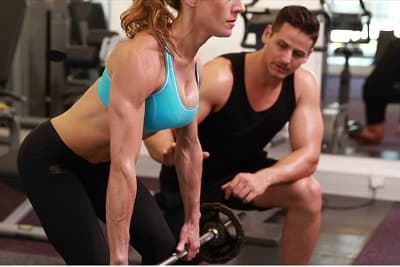 female personal trainer