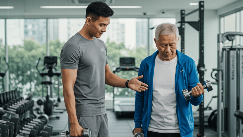 Personal Trainer Fitness Goals Singapore - Weight Loss, Muscle Growth, Functional Fitness, IPPT | StringsSG